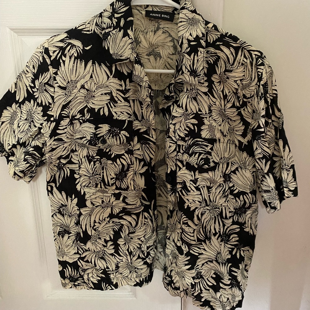 Anine Bing Linen Top